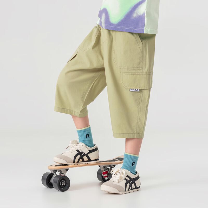 Boys' Pure Cotton Casual Cargo Shorts