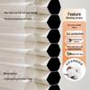 Punch-Free Day & Night Honeycomb Blinds: Heat-Insulating Full Light-Blocking Curtains for Bedroom, Living Room, and Study
