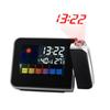 Projection Alarm Clock 180 Degree Adjustable Digital Projector Clock with Weather Station and
