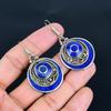 Lapis Lazuli 925 Sterling Silver Earrings Tibetan Silver Earrings Handmade Earrings Tibetan Jewelry Tribal Ethnic Nepali Pendant Gifts For Mom