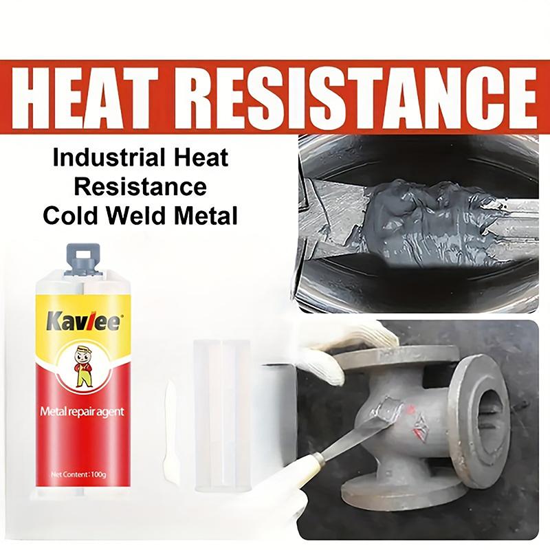 Ab Glue Metal Repair Gel Heat Resist Industrial Metal Repair Paste Glue Adhesive Weld Industrial Repair Agent All-Purpose Glue