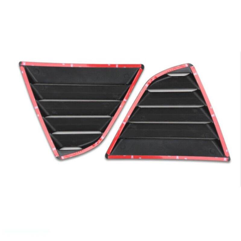 For Toyota Camry Sedan 2018 2019 2020 2025 2025 2025 Car Rear Louver Window Side Shutter Cover Trim Sticker Vent Scoop ABS Auto