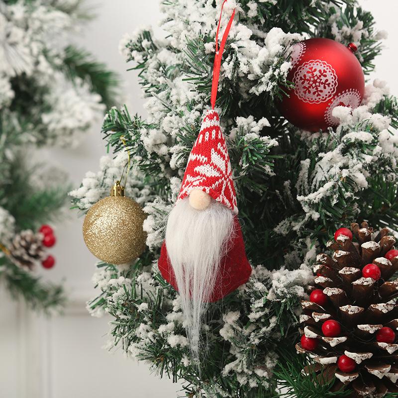 Christmas Faceless Gnome Dolls Holiday Home Decor Xmas Tree Ornaments And Gifts