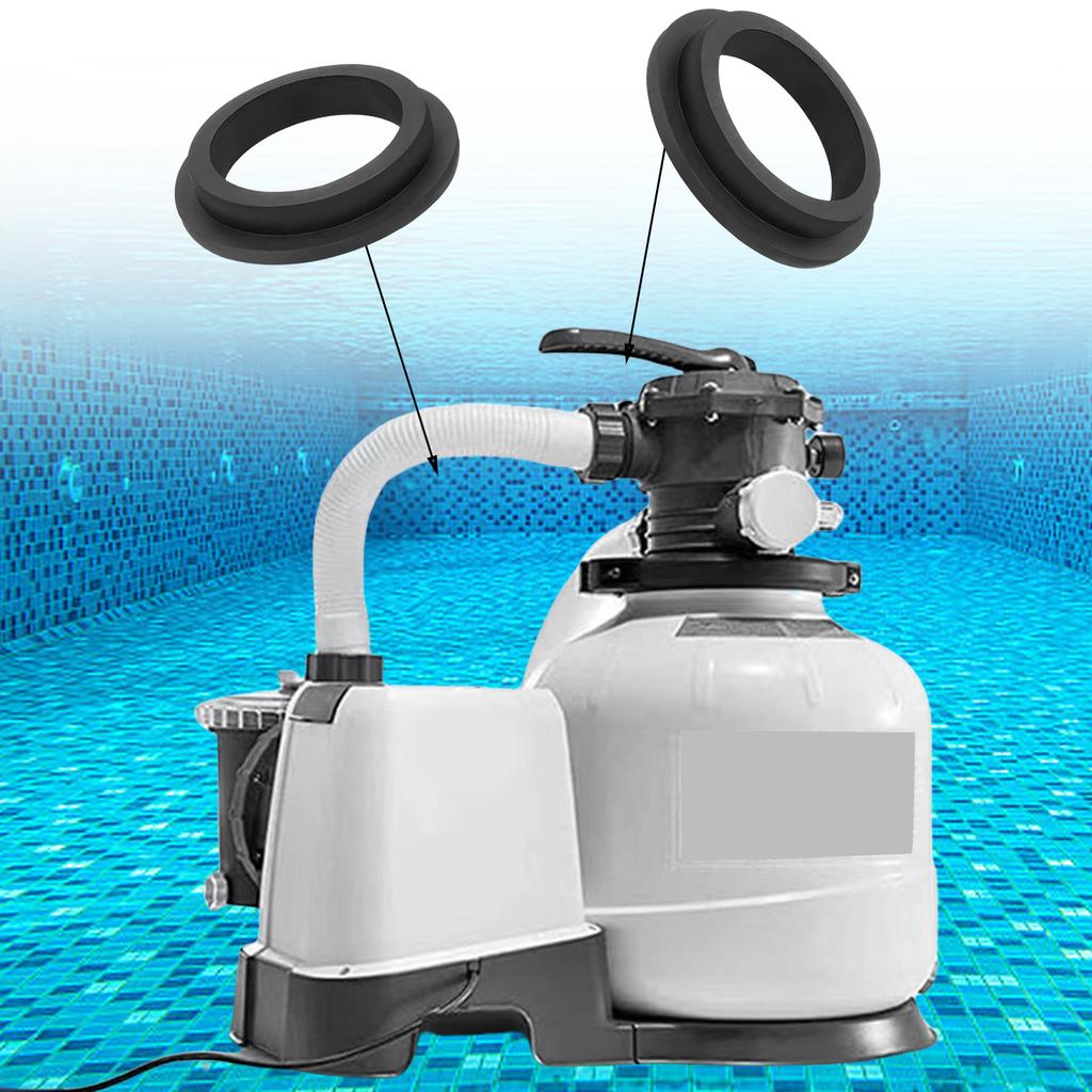 Upgrades Rubber Rings Gasket Replacement Gasket Ensures Tight Seal & Stability Suitable for Sand Filter Pump Motor 11412