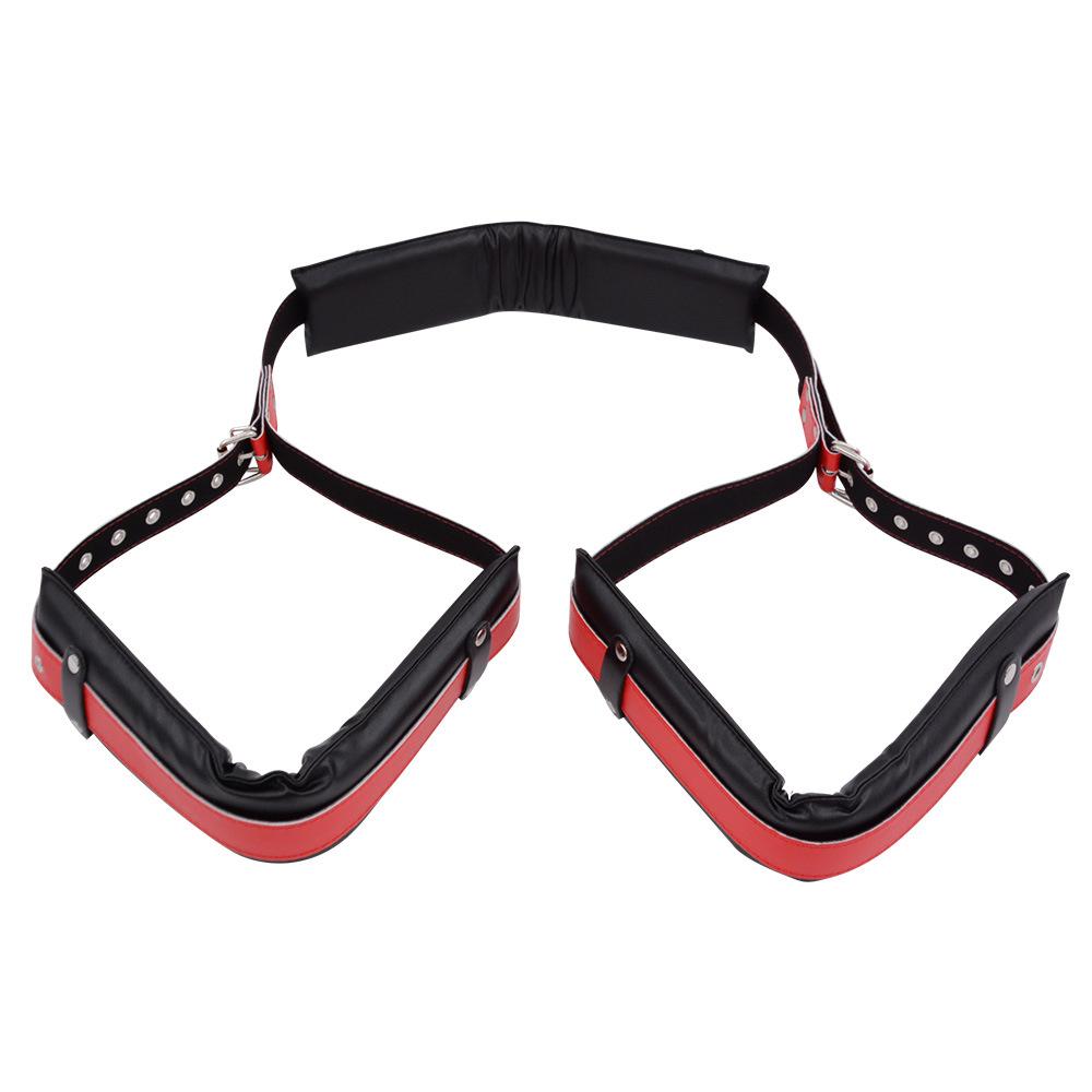 SM Раздельные наручники для ног Кровать Связывание живота Повязка для пар Обучение Сексуальная секс-игрушка Взрослые секс-вспомогательные принадлежности