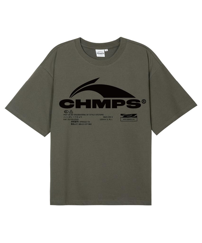 BORN CHAMPS [4 Colors] Chmps Evolve Oversized Short Sleeve T-Shirt B26St02
