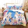 In Another World With My Smartphone Bedding Set Single Twin Full Queen King Size Bed Set Adult Kid Bedroom Duvetcover Sets Anime