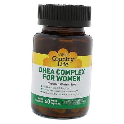 Дегидроэпиандростерон для женщин, DHEA Complex for Women, 60вегкапс (72124007)