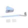 Hanging Golf Toilet Brush Long Handled No Dead Corner Cleaning Brush for Household BathroomBlue