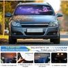 Purple Blue Butterfly Front Windshield Sun Shade Accordion Folding Auto Sunshade For Car Truck SUV-Blocks UV Rays Sun Visor Protector