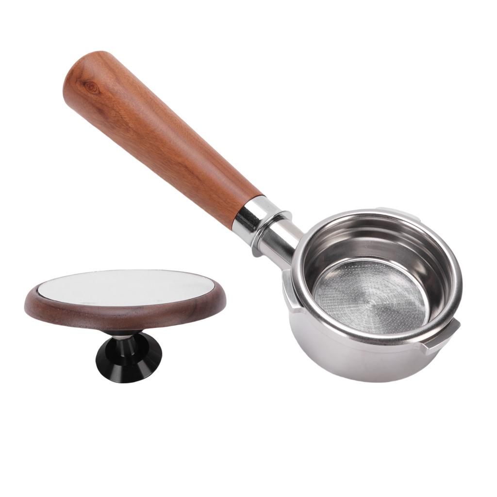 Кофейный портафильтр подходит для Petrus 58 мм Универсальный бездонный 3 ушка Кофейный портафильтр с корзиной-фильтром для двойной чашки