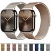 Миланский ремешок для Apple Watch Strap Ultra 2 45 мм 44 мм 46 мм 40 мм 49 мм 41 мм 42 мм 38 мм браслет iWatch Series 10 9 8 7 6 5 SE Strap