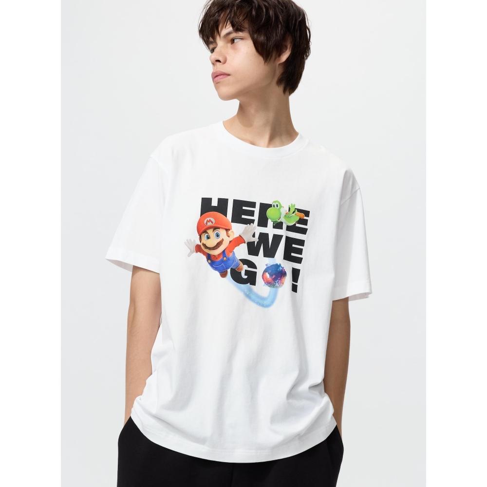 Uniqlo Япония Фильм Супер Марио Галактика Ут