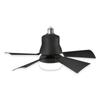 30W Ceiling Fan Light with E27 Base Silent Electric Fan Ceiling Lamp with Remote Control Ceiling Fans Lights for Living Room