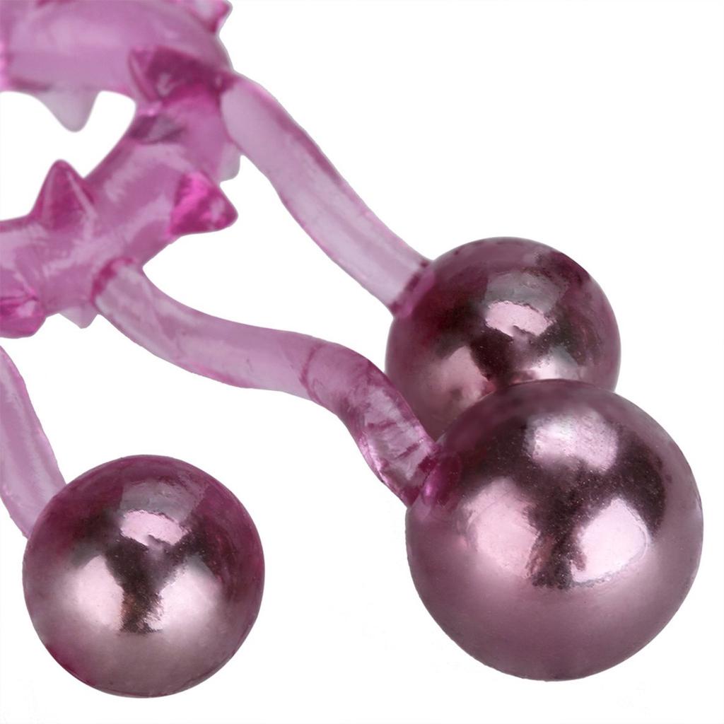 Кольцо для пениса, секс-игрушки для взрослых, забавное мужское кольцо с задержкой без замка с батарейкой, тонкое кольцо, три захватывающих шарика