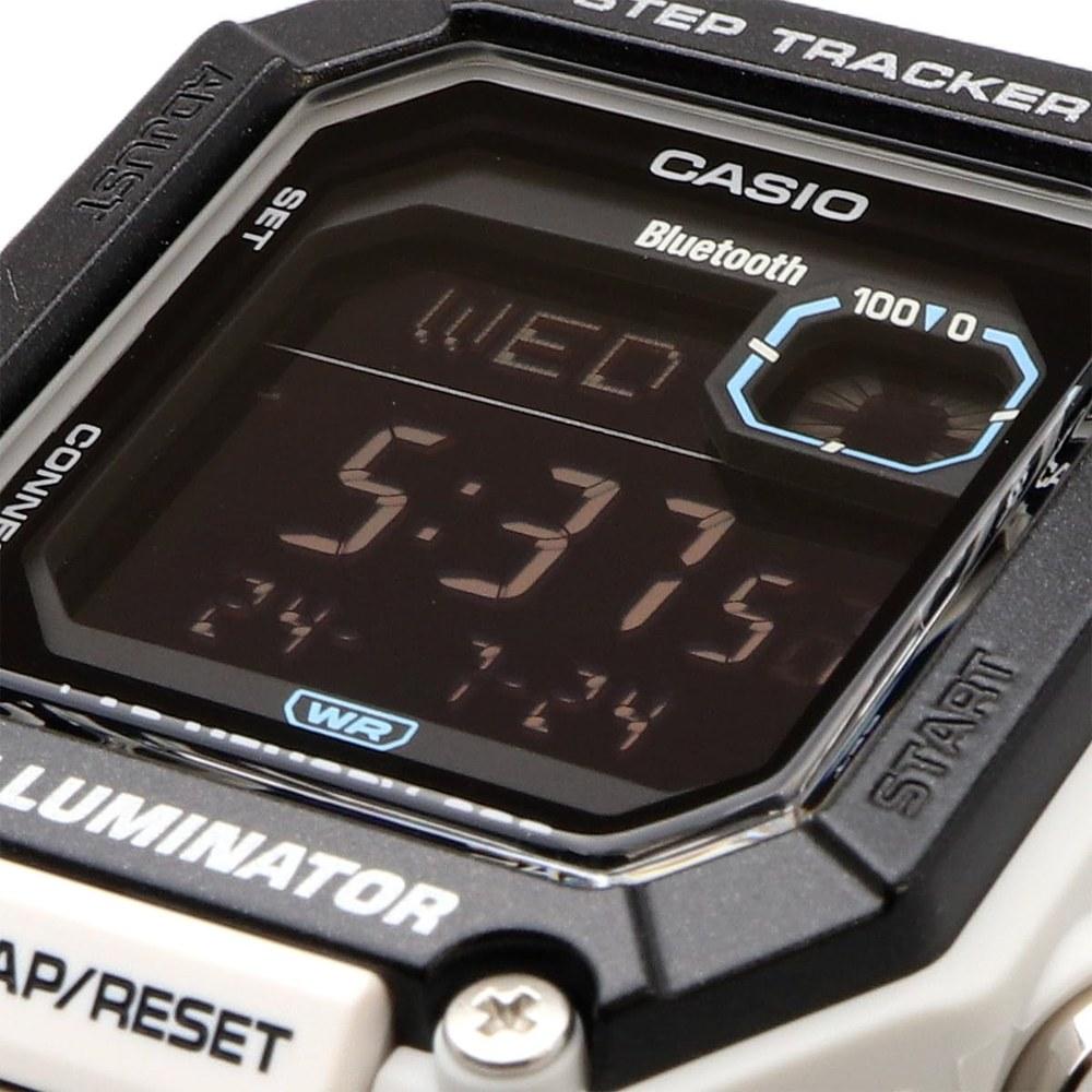 Casio Digital Wristwatch WS-B1000-8BV Mobile Link Bluetooth Step Tracker Men's Light Gray