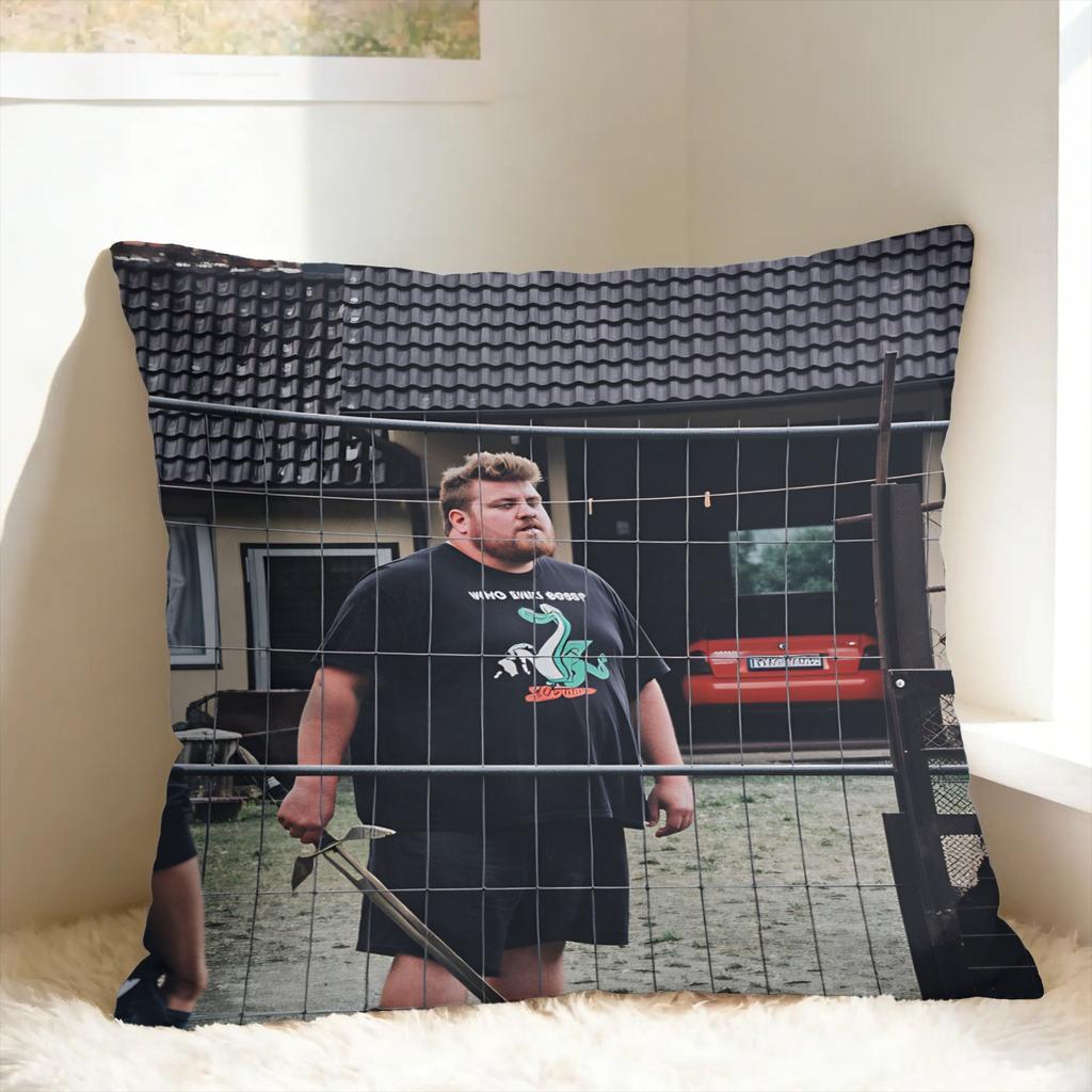 Pillow Case Drachenlord Meme Rainer Winkler Custom Pillow Cover For Living Room Bed Chair Morden Pillowcases