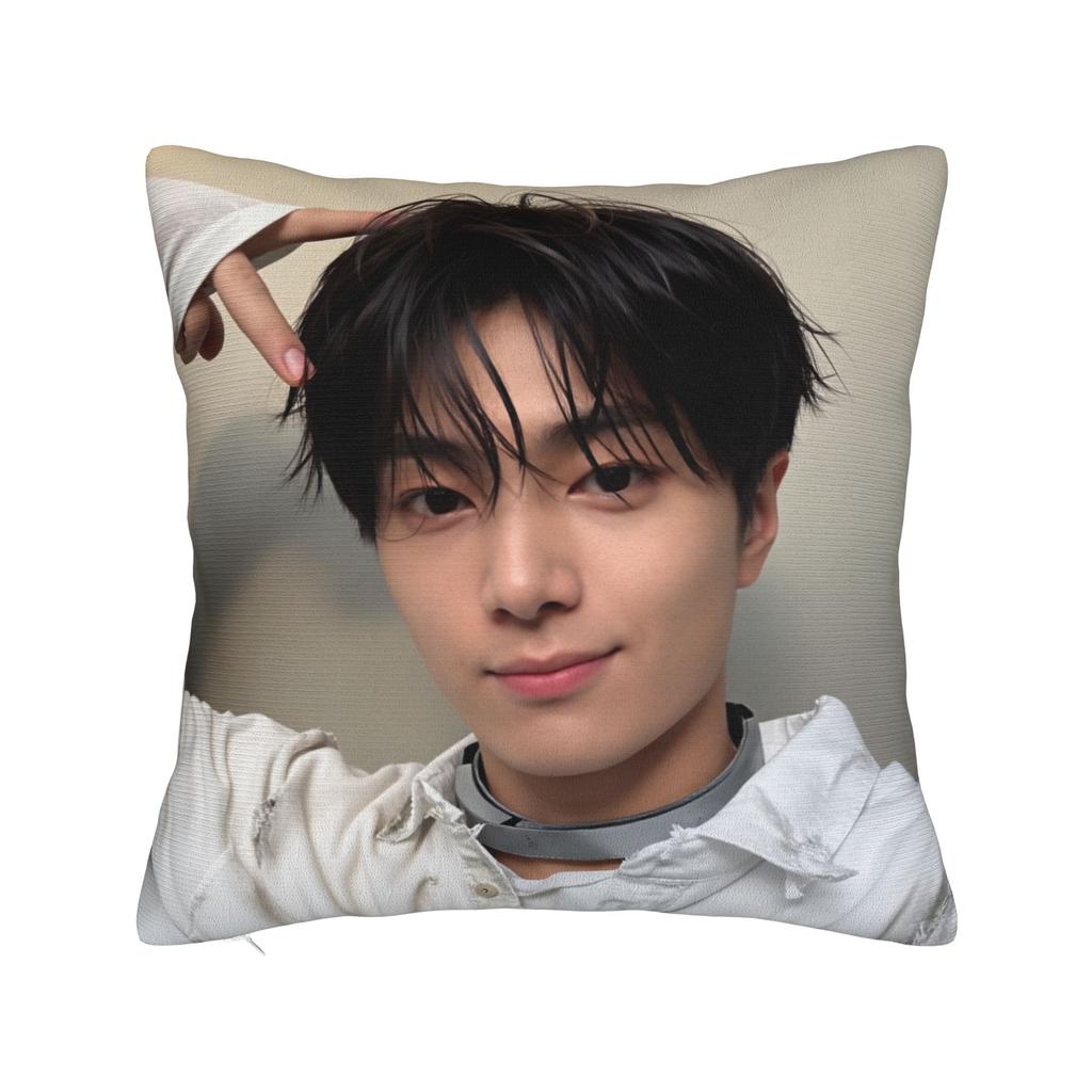 Pillow Case Kpop Style Boy Wonnie Soft Pillow Cover For Living Room Sofa Cute Funny Pillowcases