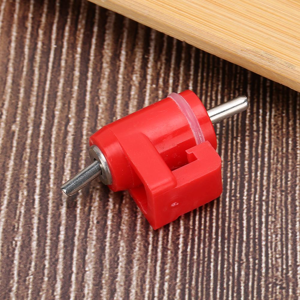 20Pcs Chicken Water Nipple Drinker Feeders Automatic Red Plastic Poultry Farm Animal
