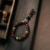 Charm Wooden Beaded Pendant Tibet Beads Lanyard Creative Car Key Ring  Backpack Decor
