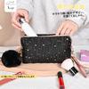 Newseego Маленький Косметический Органайзер для Макияжа, Большой Гаджет для Хранения, Дорожный, Черный, Женский Чехол, Чехол, Милый, Вместительный, Стильный, Водоотталкивающий, Чехол, Кейс,