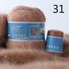 50+20g/set Mink Cashmere Yarn Long Plush For Cardigan Scarf Suitable Hand-Knitting Thread