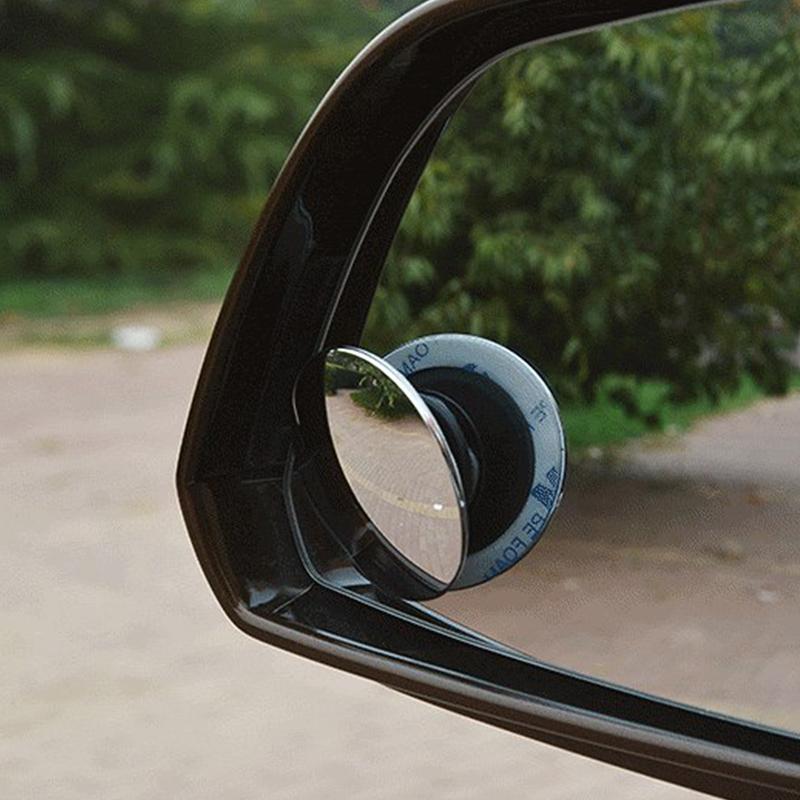 Автомобильное регулируемое на 360 градусов выпуклое зеркало заднего вида HD для автомобиля с широким углом обзора и слепыми зонами