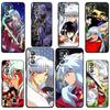 Popular Anime Inuyasha Sesshomaru For Xiaomi Redmi Note 12 Turbo 11E 11S 11 11T 10 10S 9 9T 9S Pro Plus 5G Black Phone Case