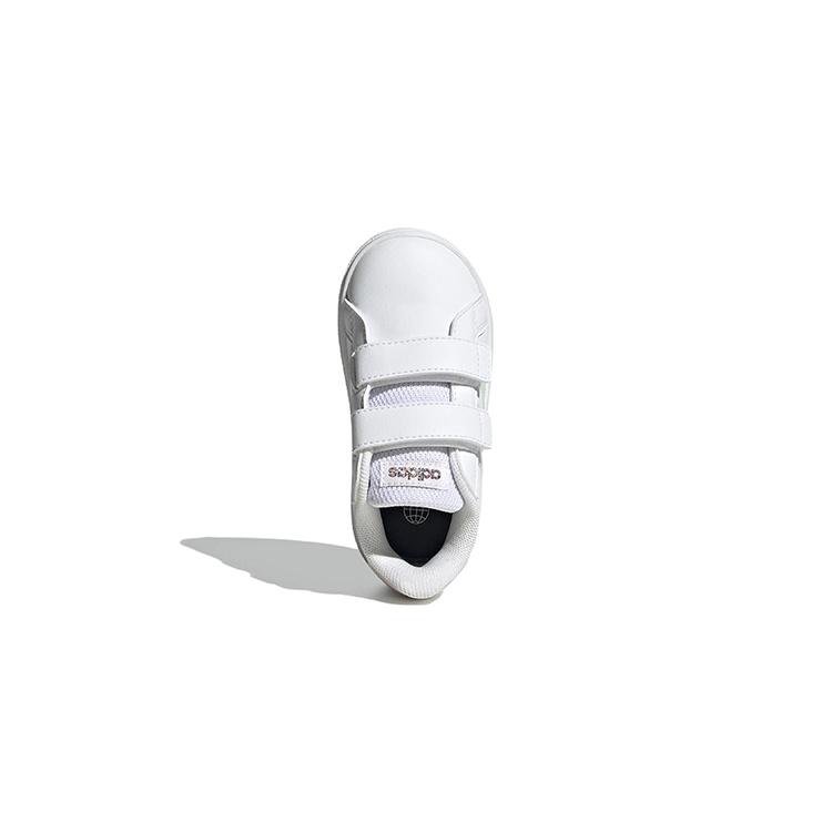 (TD) adidas Grand Court 2.0 'White Iridescent' Baby GY2328