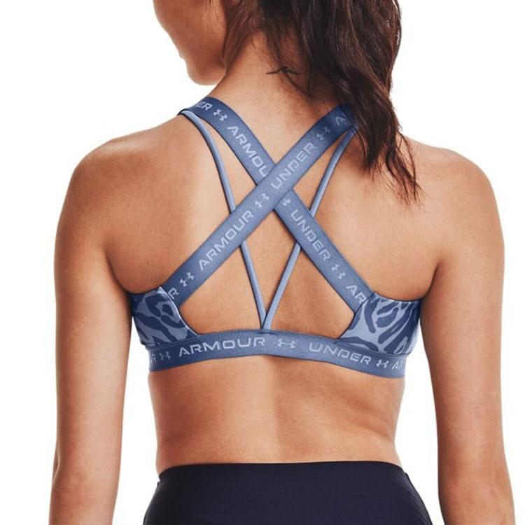 Under Armour Crossback Sports Underwear Women's Blue Moderate Unisex 1363240-470