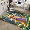 3D Printed Fairy Tale,Princess,Rapunzel Anti-Slip Rug - Machine Washable Office Rug for Living Room, Bedroom, Office - Multiple Sizes