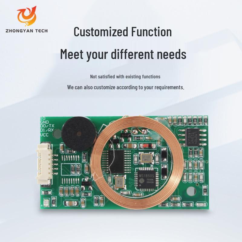 Двухчастотный считыватель RFID-карт с последовательным интерфейсом TTL и интерфейсом WG для контроля доступа