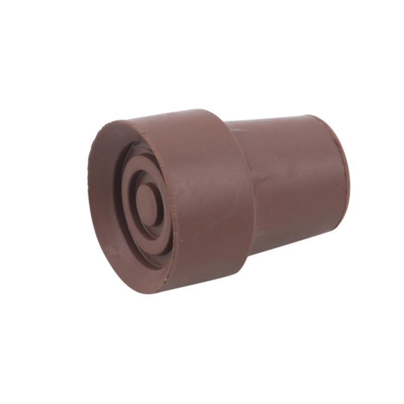 Прочные противоскользящие резиновые наконечники для костылей, тростей и палок для ходьбы - Доступны в черном, коричневом и синем цветах