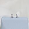 Mini Bow Tie Rabbit Earrings Cute Exquisite Earrings Fresh Daily Simple Student