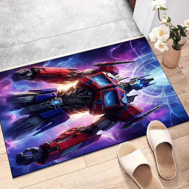 1pc Transformers2 Design Printed Area Rug Carpet for Bedroom Living Room Home Decor Rugs Mat Non Slip Mat Rug for Bedside
