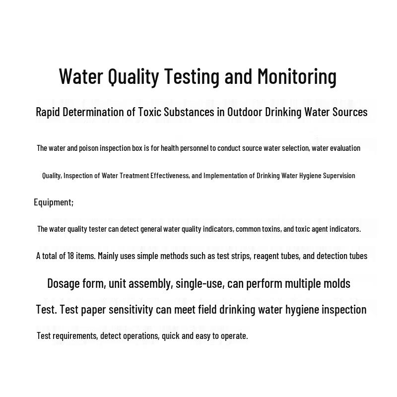 Pure Rescue Portable Water Quality & Toxin Detection Kit