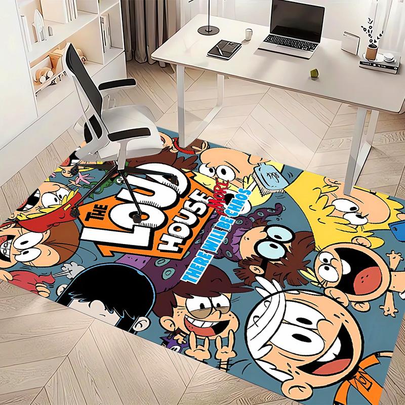 The Loud House1 Printed Absorbent Washable Carpet, Non-Slip Bathroom Mats, Kitchen Rugs, Yoga Mat,Living Room Entrance, Camping Picnic Rugs