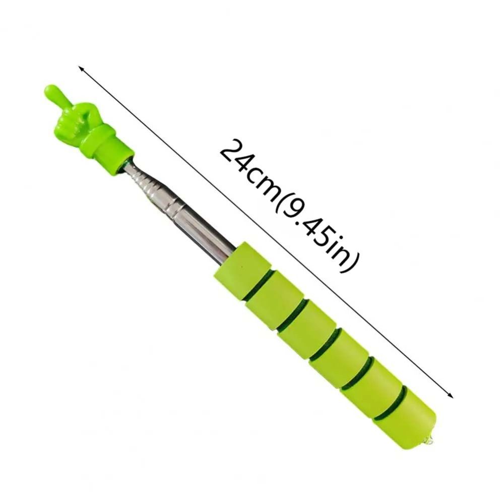 Telescopic Reading Guide Pointer with Touch Screen Head Retractable Teaching Pointer Stick Mini Portable