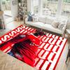 Cristiano Ronaldo Design Crystal Velvet Carpet Cozy Non?Slip Printed Rug For Bedroom Living Room Entrance