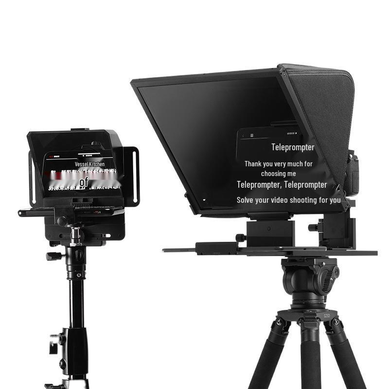 Телесуфлер Ambitful T16 с большим экраном для DSLR-камер и прямых трансляций на мобильные устройства