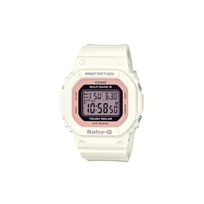 BABY-G классические маленькие квадратные ударопрочные шестираундовые радиоволновые водонепроницаемые механизм кварцевый механизм ремешок из смолы японский и BGD-5000U-7DPR