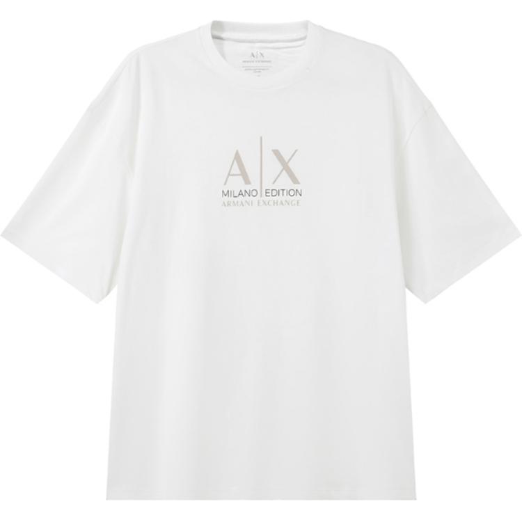 ARMANI EXCHANGE SS24 Drop Shoulder Sleeve T Shirt Men's 3DZTAB-ZJ3VZ-1792