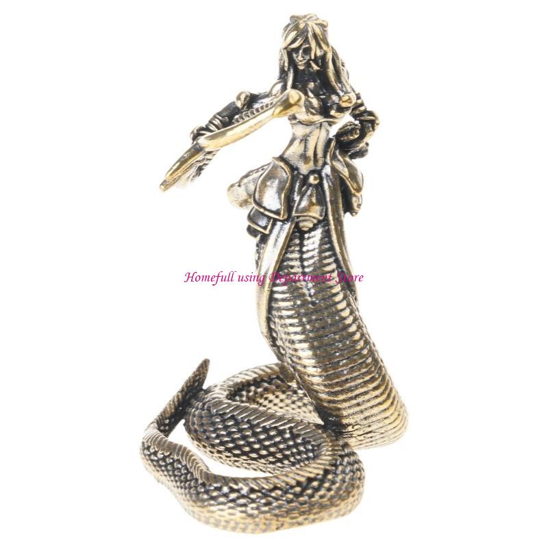 Статуя греческой Медузы, Декоративные фигурки Медузы Горгоны, Настольные украшения для дома