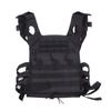 Black Outdoor Sports Weighted Vest Multi Functional Outdoor Training Weighted Vest