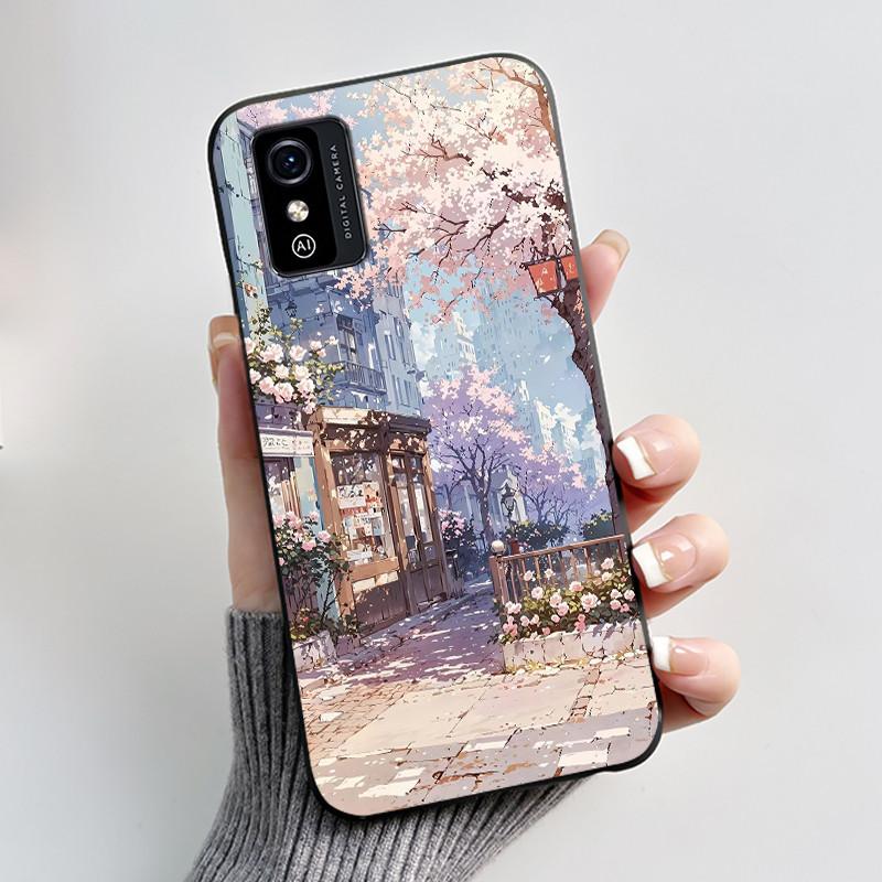 Для ZTE Blade L9 Чехол Роскошный Милый Крутой Мальчиков Девочек Силиконовый Мягкий Задний Чехол Для ZTE BladeL9 Blade L9 Чехол для Телефона ТПУ Черный Fundas