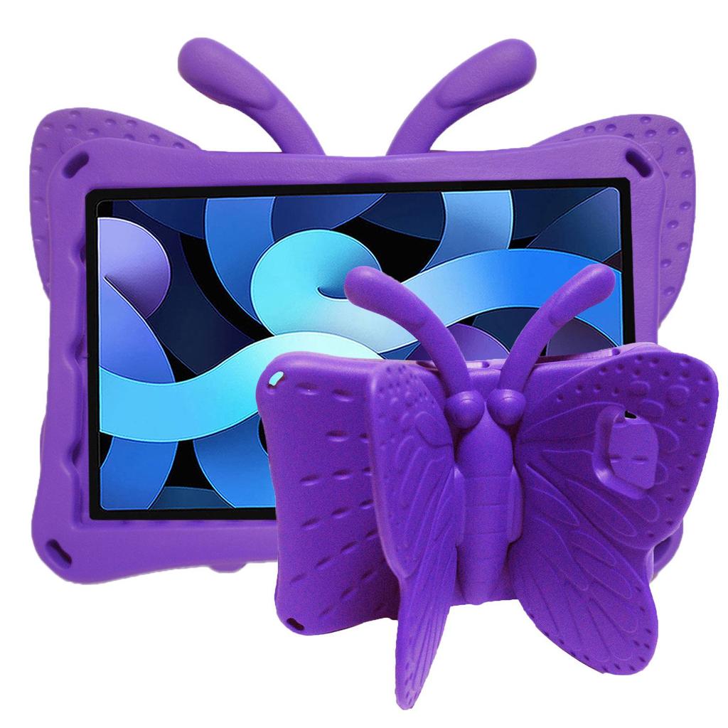 Kids Anti-Fall Tablet Case with Butterfly Wing Stand for Tab A8 10.5 X200/X205