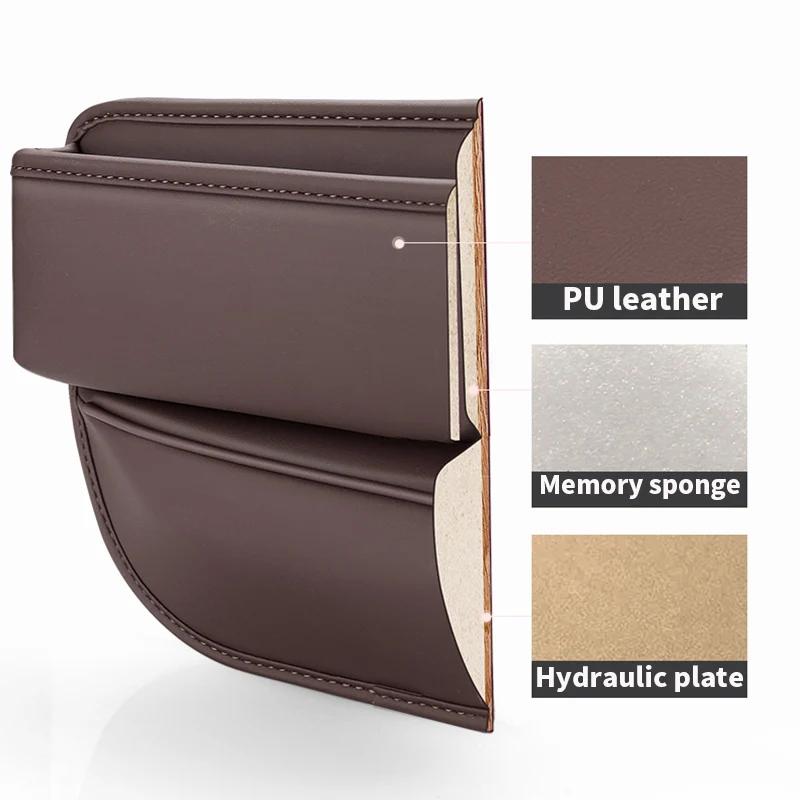 KHOU6 For Kia Morning Picanto Rio Optima Forte 5 Stonic Sportage Ceed Car Special Seat Crevice Storage Box Seat Slit Catcher Organizer