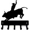 1pc Hook Bull Rider Key Rack Hanger 6 Inch Wide Brand  Metal Wall Hook High QualityLiving Room Decoration Bathroom Accessories