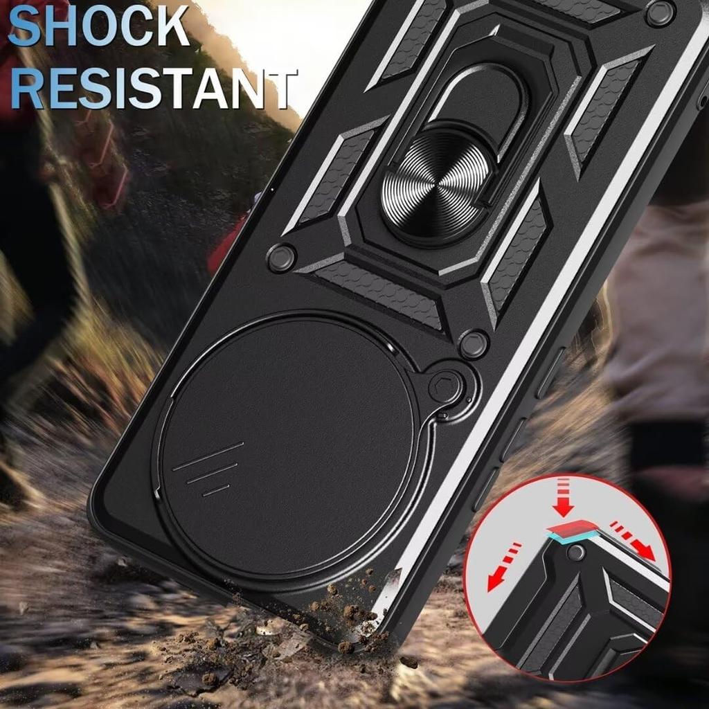 Чехол Armor Case For Honor Magic 7 Lite Magic7 Pro X9c Cover Lens Protection With Ring Magnetic Holder Coque Fundas Capa