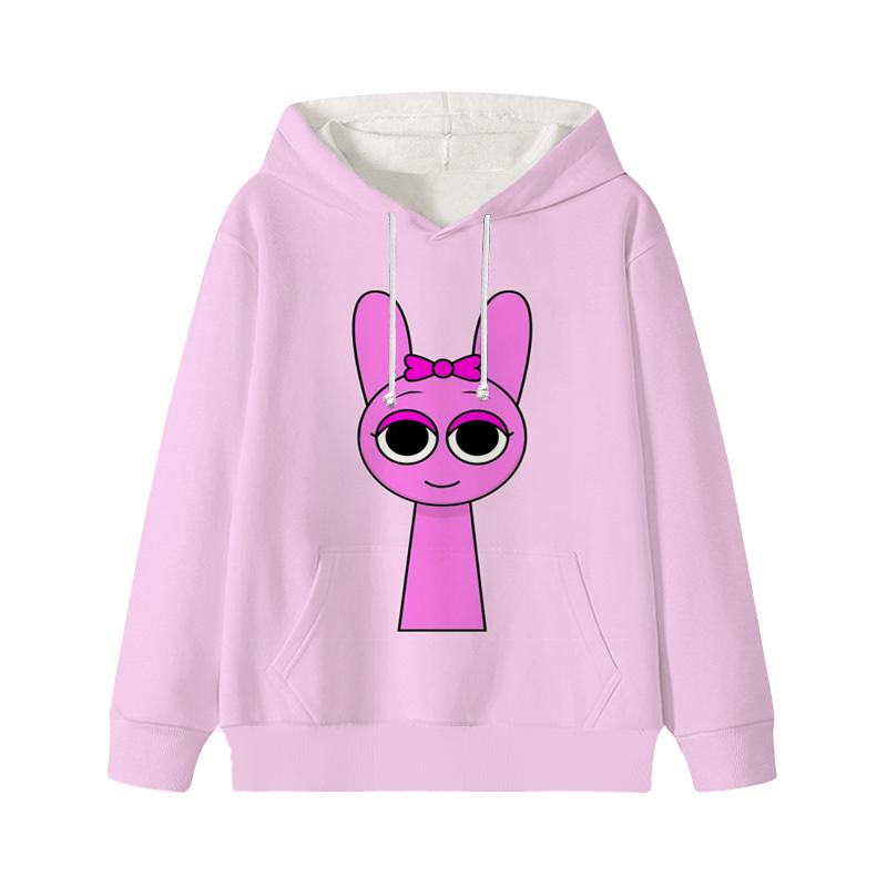 Sprunki Incredibox Hoodie Cartoon Game Children's Cute Children Autumn Sweatshirt Manga Clothes Kid Girl Boy Top Hoody Hoodies
